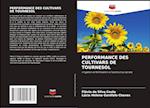 PERFORMANCE DES CULTIVARS DE TOURNESOL