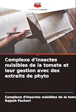 Complexe d'insectes nuisibles de la tomate et leur gestion avec des extraits de phyto