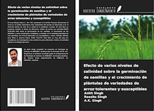 Efecto de varios niveles de salinidad sobre la germinación de semillas y el crecimiento de plántulas de variedades de arroz tolerantes y susceptibles