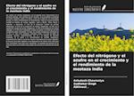 Efecto del nitrógeno y el azufre en el crecimiento y el rendimiento de la mostaza india