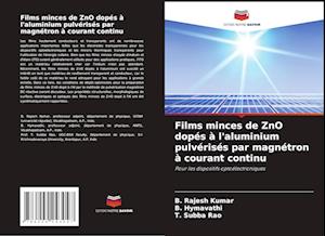 Films minces de ZnO dopés à l'aluminium pulvérisés par magnétron à courant continu