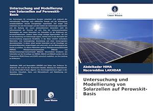 Untersuchung und Modellierung von Solarzellen auf Perowskit-Basis