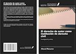 El derecho de autor como institución de derecho civil