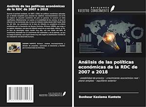 Análisis de las políticas económicas de la RDC de 2007 a 2018