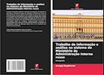 Trabalho de informação e análise no sistema do Ministério da Administração Interna russo
