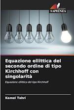 Equazione ellittica del secondo ordine di tipo Kirchhoff con singolarità