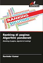 Ranking di pagina: Algoritmi ponderati
