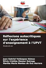 Réflexions autocritiques sur l'expérience d'enseignement à l'UPVT