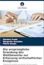 Die ursprüngliche Gründung des Wettbewerbs zur Erfassung wirtschaftlicher Ereignisse