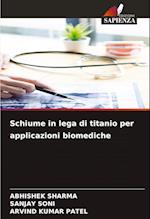 Schiume in lega di titanio per applicazioni biomediche