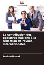 La contribution des pédiatres irakiens à la rédaction de revues internationales