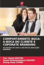 COMPORTAMENTO BOCA-A-BOCA DO CLIENTE E COPORATE BRANDING