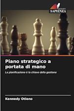 Piano strategico a portata di mano