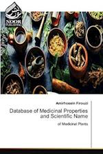 Database of Medicinal Properties and Scientific Name