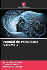 Manual de Psiquiatria Volume 1