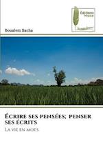 Écrire ses pensées; penser ses écrits