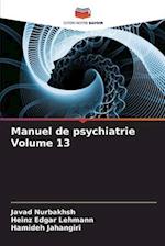 Manuel de psychiatrie Volume 13