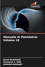 Manuale di Psichiatria Volume 18
