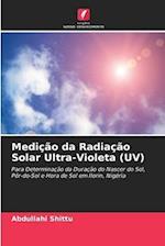 Medição da Radiação Solar Ultra-Violeta (UV)