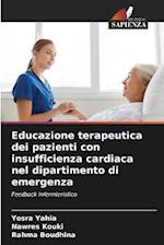 Educazione terapeutica dei pazienti con insufficienza cardiaca nel dipartimento di emergenza