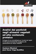 Analisi dei pesticidi negli alimenti vegetali ad alto contenuto proteico