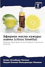 Jefirnoe maslo kozhury lajma (citrus limetta)