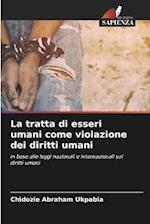 La tratta di esseri umani come violazione dei diritti umani