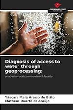 Diagnosis of access to water through geoprocessing: