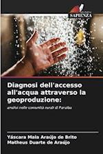 Diagnosi dell'accesso all'acqua attraverso la geoproduzione: