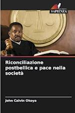 Riconciliazione postbellica e pace nella società