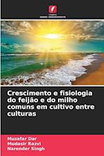 Crescimento e fisiologia do feijão e do milho comuns em cultivo entre culturas