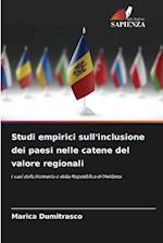 Studi empirici sull'inclusione dei paesi nelle catene del valore regionali