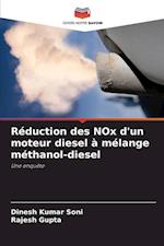 Réduction des NOx d'un moteur diesel à mélange méthanol-diesel