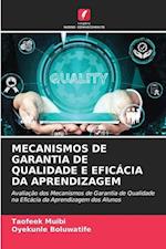 MECANISMOS DE GARANTIA DE QUALIDADE E EFICÁCIA DA APRENDIZAGEM