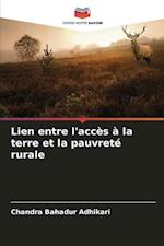 Lien entre l'accès à la terre et la pauvreté rurale