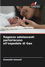 Ragazze adolescenti partoriscono all'ospedale di Gao