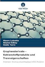 Graphenderivate ¿ Kohlenstoffprodukte und Trenneigenschaften