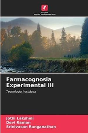 Farmacognosia Experimental III