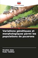 Variations génétiques et morphologiques parmi les populations de pucerons