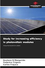 Study for increasing efficiency in photovoltaic modules