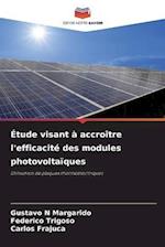 Étude visant à accroître l'efficacité des modules photovoltaïques