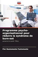 Programme psycho-organisationnel pour réduire le syndrome de burn-out