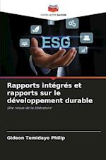 Rapports intégrés et rapports sur le développement durable