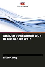 Analyse structurelle d'un fil filé par jet d'air