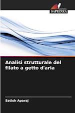 Analisi strutturale del filato a getto d'aria