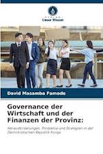 Governance der Wirtschaft und der Finanzen der Provinz: