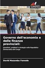 Governo dell'economia e delle finanze provinciali: