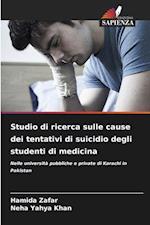 Studio di ricerca sulle cause dei tentativi di suicidio degli studenti di medicina