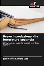 Breve introduzione alla letteratura spagnola