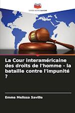 La Cour interaméricaine des droits de l'homme - la bataille contre l'impunité ?